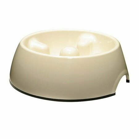 DOGIT Go Slow Anti-Gulping Bowl, White L RCH-73733